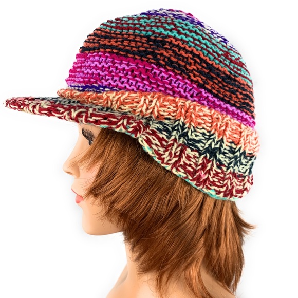 Woolen brimmed hat - Picture 2 of 6